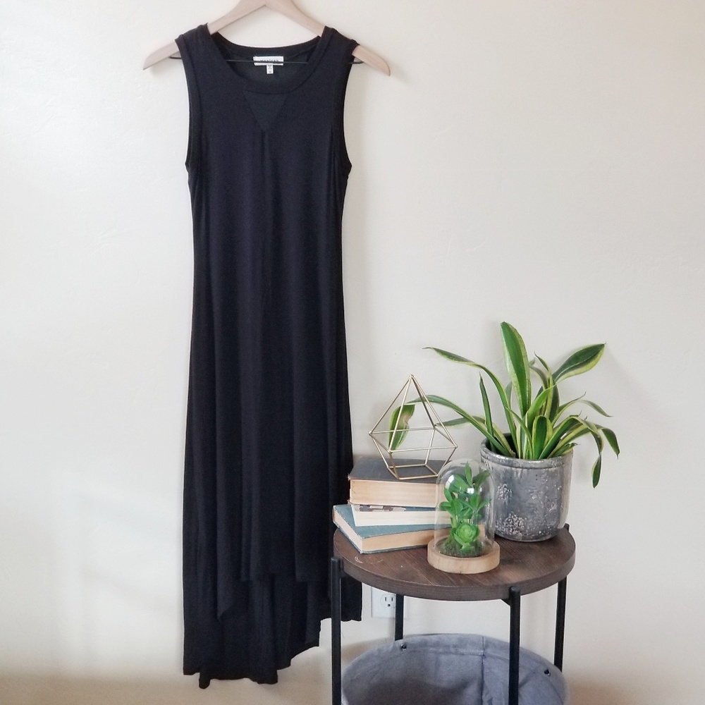 Monteau Mesh Cut-Out Midi Dress (M)